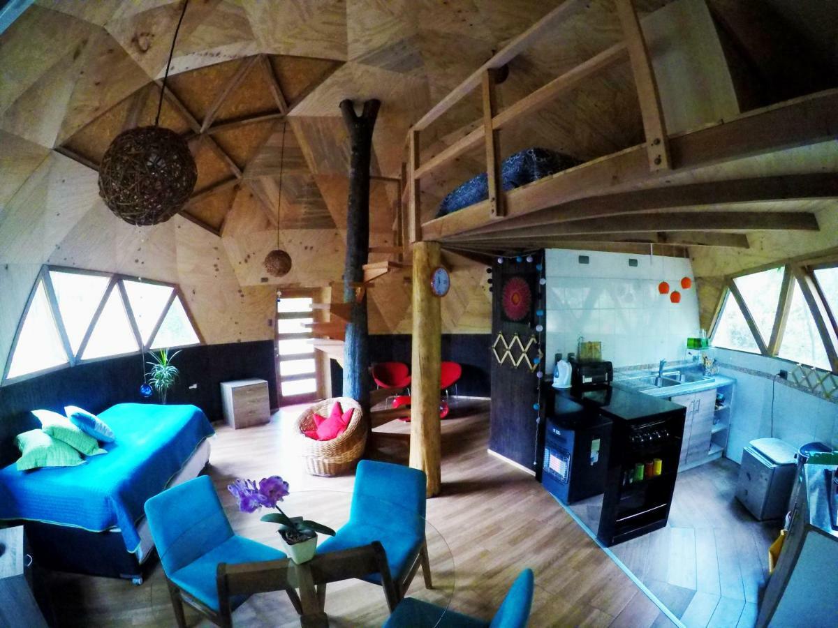 Antu Mahuida Domos Y Habitaciones Melipeuco Kültér fotó